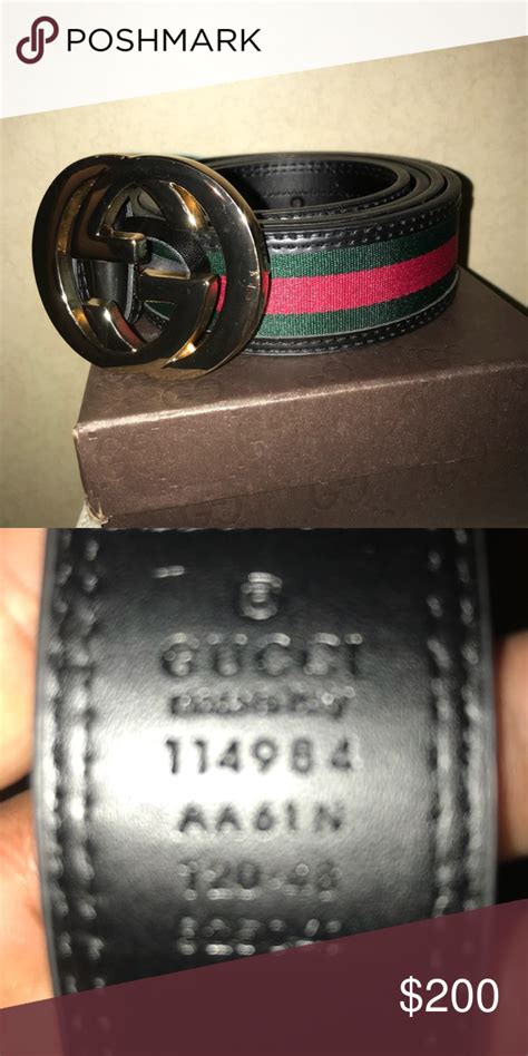 how to make sure gucci belt is real|genuine gucci belts.